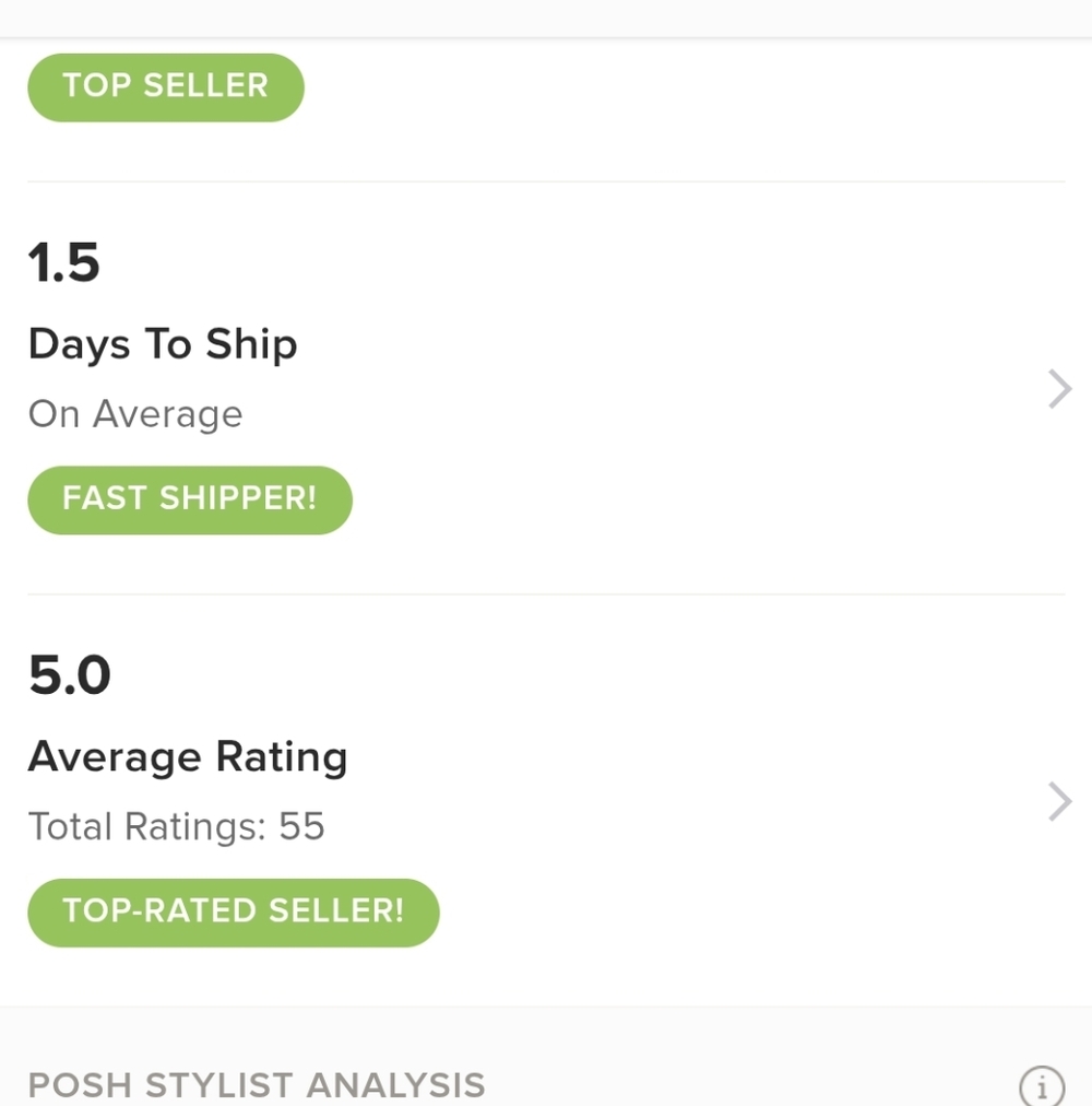 Poshmark Seller Profile